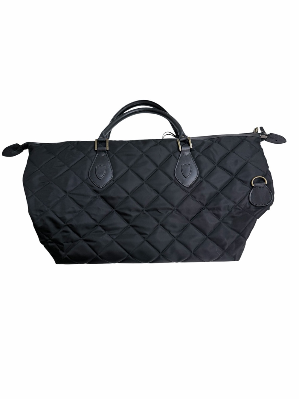 Barbour Weekender Unisex Tote Bag Duffel Black NO Long Strap - Picture 3 of 12